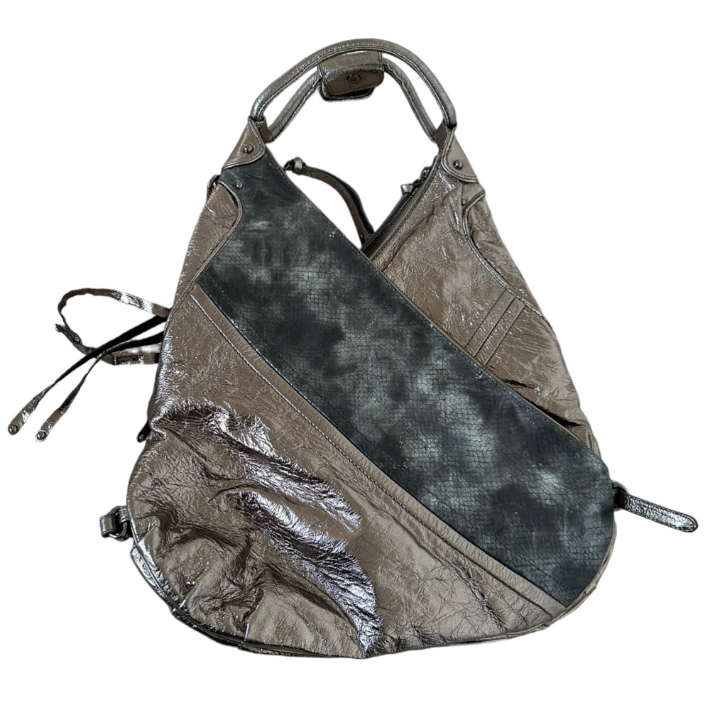 Botkier ‘Chrystie’ Metallic Leather Hobo Bag